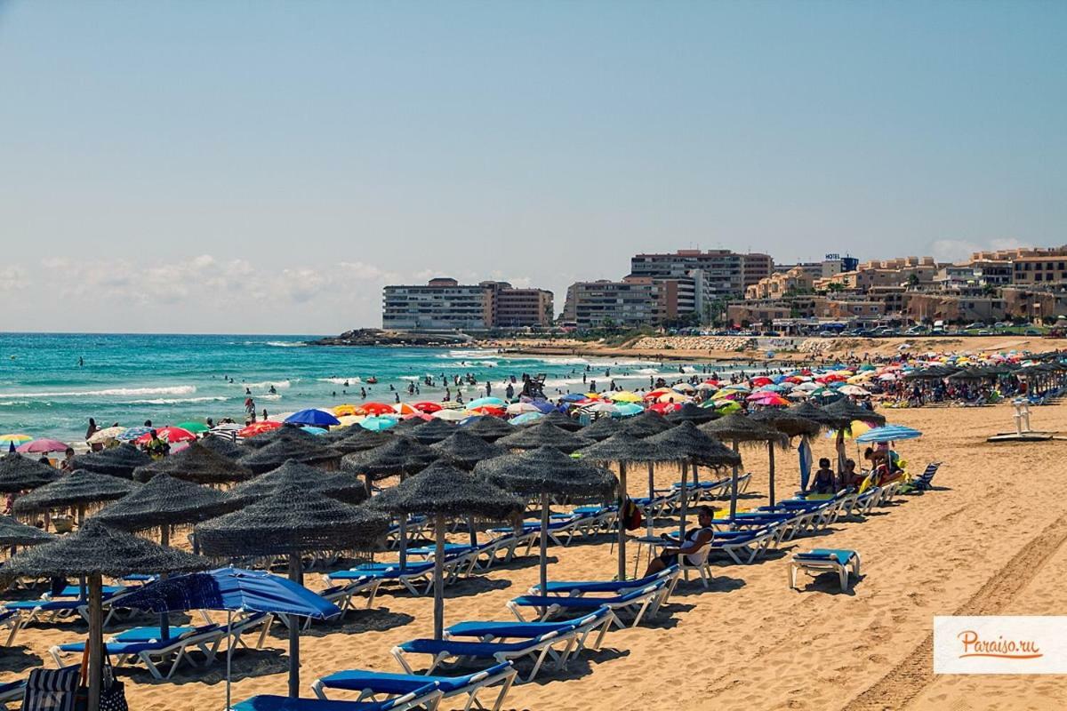 Апартаменты в парковой зоне с видом на море Ла-Мата Экстерьер фото